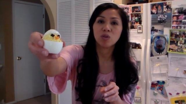 How to make deviled eggs Easter Chicks!