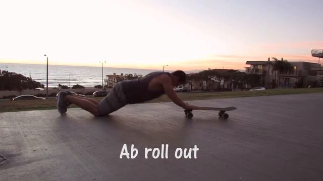 Skateboard Workout Combo