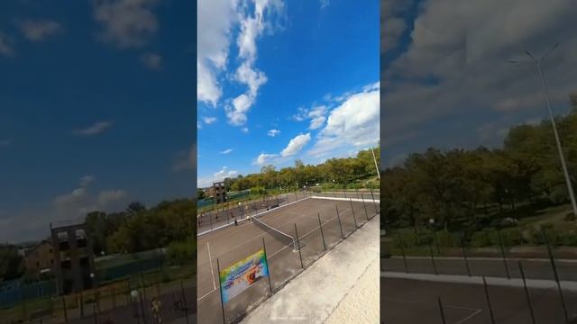 Петропавл. Лайт полёт на новом стадионе города. Одно из самых интересных и активных мест горожан