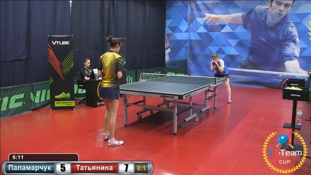 Паламарчук - Татьянина. 10 мая 2016 TT Cup