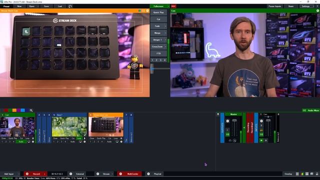Controlling vMix with the Elgato Stream Deck