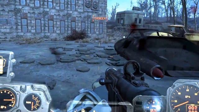 Fallout 4 Power Armor Senty Surprise!