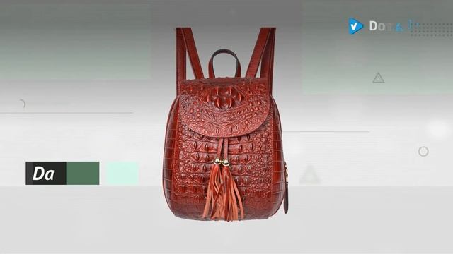 Cyber Monday Alert: Save Big On PIJUSHI Leather Backpack For Women Crocodile Bags