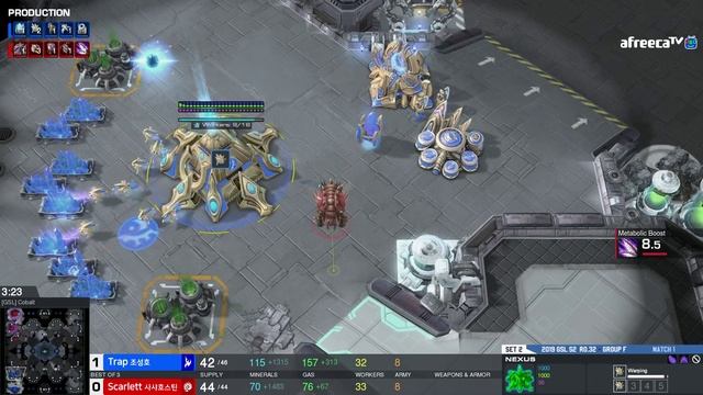 [2019 GSL S2] Ro.32 Group F Match1 Trap vs Scarlett