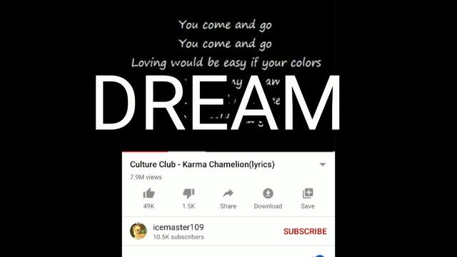 Culture Club - Karma Chameleon Mandela Effect (more personal)