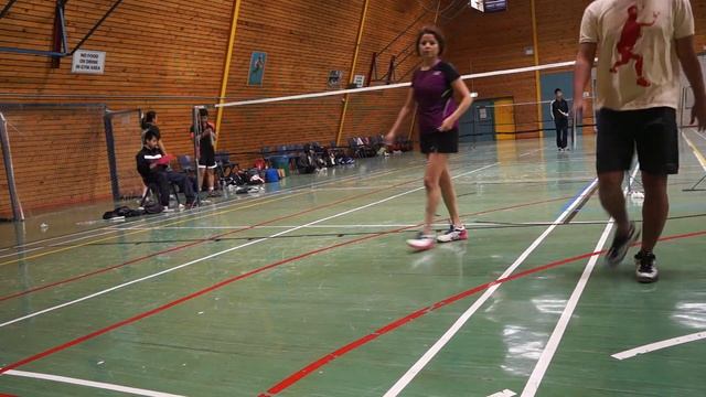 Mixed Doubles Badminton Tournament ACT Closed A'an/Indu Vs Victoria/Sheehan
