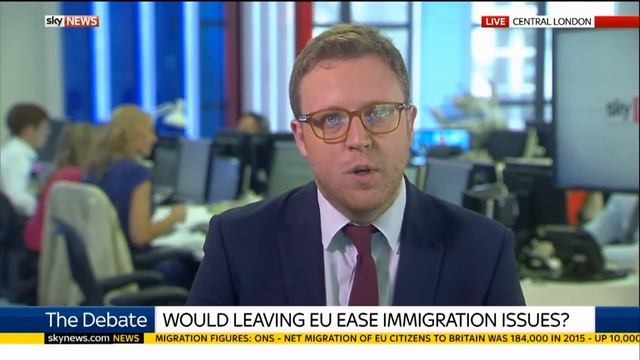 Sky News - The Debate: Would leaving the EU ease immigration issues?