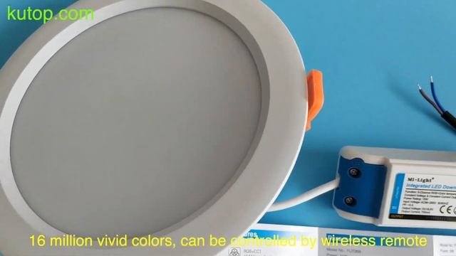 FUT069 MiLight waterproof RGBCCT LED ceiling light - kutop.com