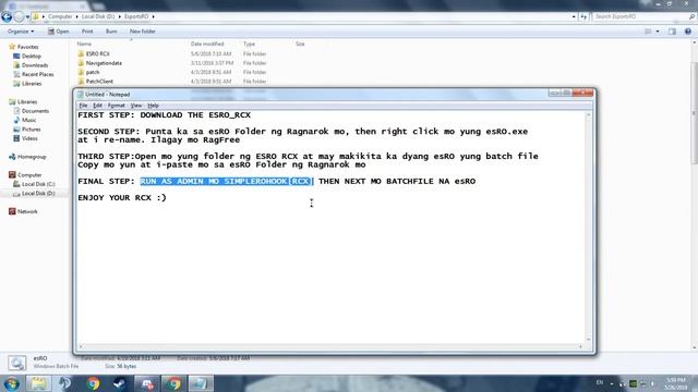 TUTORIAL RCX IN GEPARD [ JPEG ]