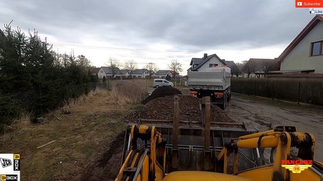 JCB 3CX w akcji # 243 Droga na bagnie