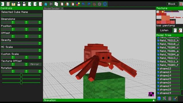 Minecraft tabula modu #2 /texture pack inceleme ve duzenleme/