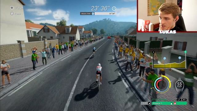POGACAR TIME TRIAL!!! - RECREATING TOUR DE FRANCE 2020 ON PS4! Part 7 (TDF 2020 Game PS4 Gameplay)