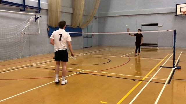 GCSE Sports Studies 2018 - Arran Gallagher (7) badminton footage