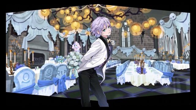 💍*Ghost Marriage*🤍The Phantom Bride Pulling For Ace & Epel Suitor Suit cards~Twisted-Wonderland~EN