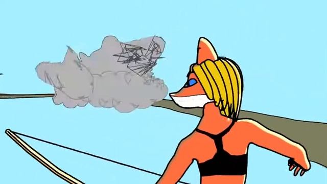 Blender grease pencil animation.
