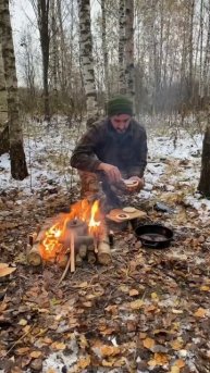 It’s time for burgers | Время отведать бургеры 🍔 #nature #hiking #cookingvideo #поход #burgers