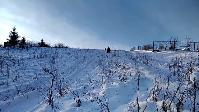 Катаемся на санках