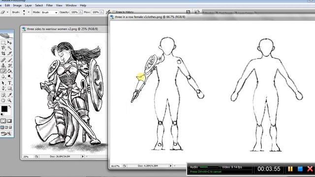 Blender box model figures getting it ready.