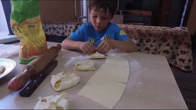 Готовим СЛОЕННЫЕ ПЕЧЕНЬЯ с ананасами I #ПриветКамера