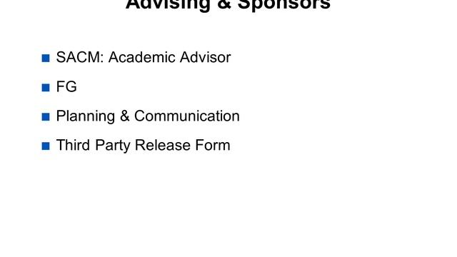 Government Sponsored Student Orientation