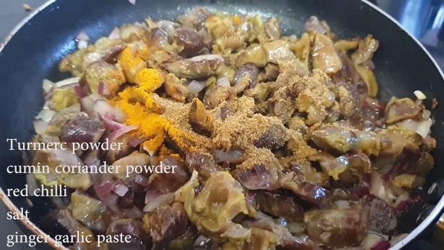 Gizzard fry recipe | Pangra fry Nepali style.