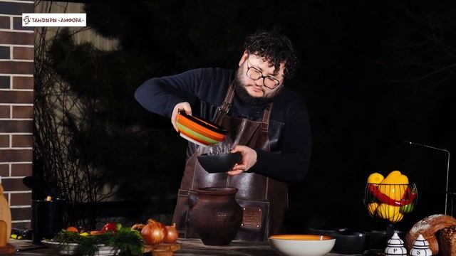 Гречневая каша с сердечками и грибами