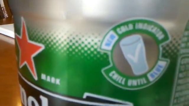 Heineken Draught Keg Unboxing