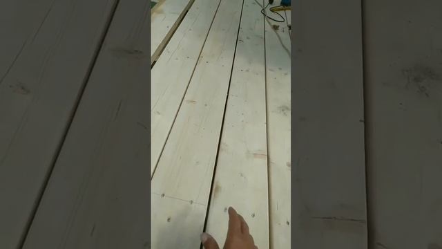 Терраса из бруса своими руками