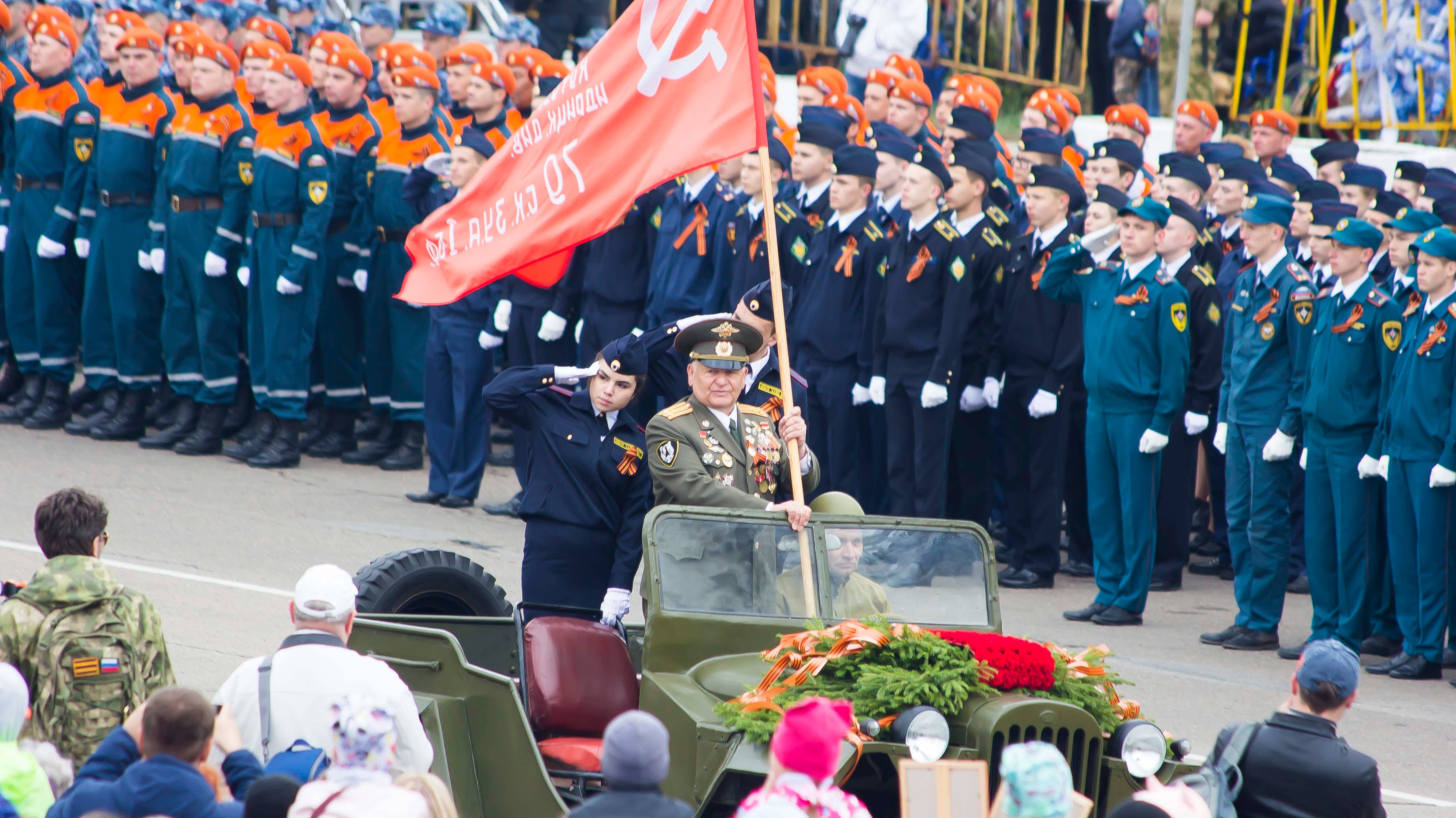 День победы в Ангарске