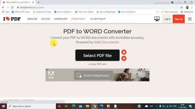 #i love pdf convert pdf to word#