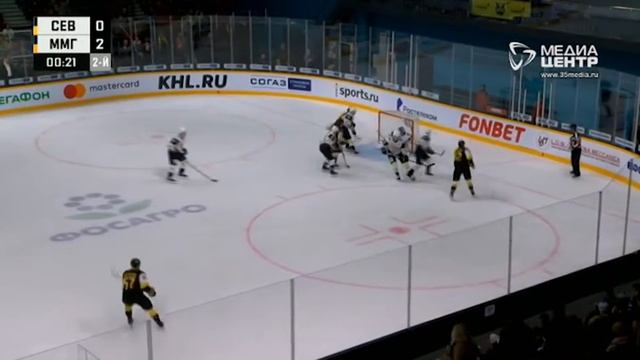 «Северсталь» проиграла магнитогорскому «Металлургу» в матче чемпионата КХЛ