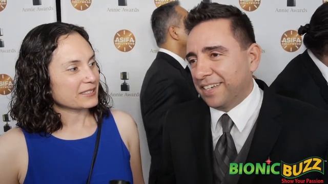 Erica Pinto & Bruno Velazquez Interview at the 2019 Annie Awards