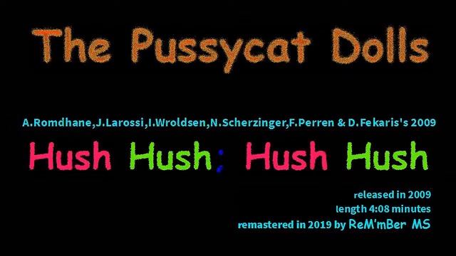 The Pussycat Dolls-Hush Hush, Hush Hush