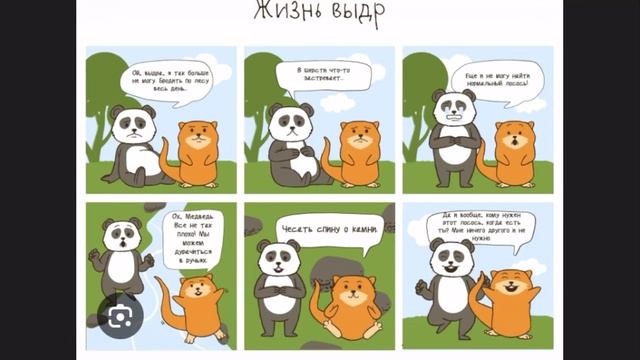 Жизнь странной выдры.