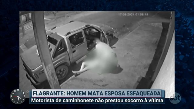 Flagrante: homem mata esposa a facadas em Minas Gerais | Primeiro Impacto (21/09/21)