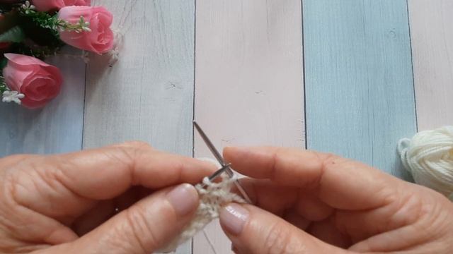 Самый простой эффектный узор. Шикарно смотрится джемпера из толстой пряжи.