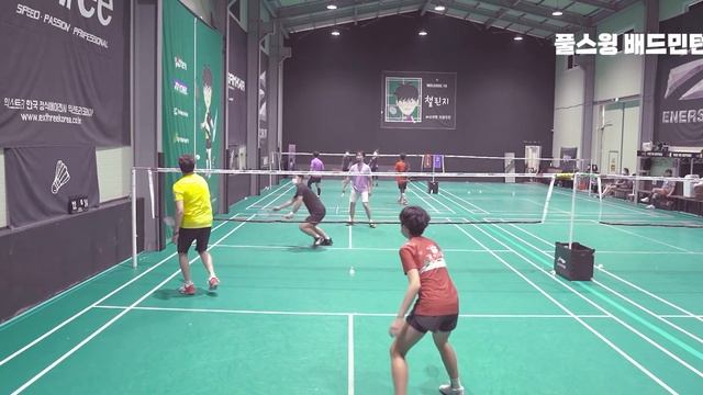 She's a 12-year-old badminton player.