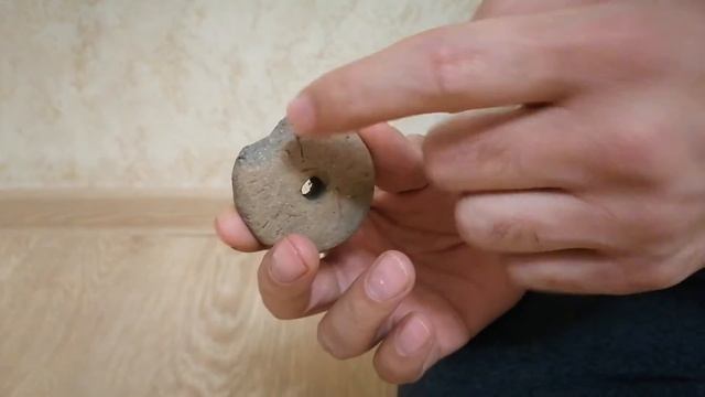 Прялка из глины