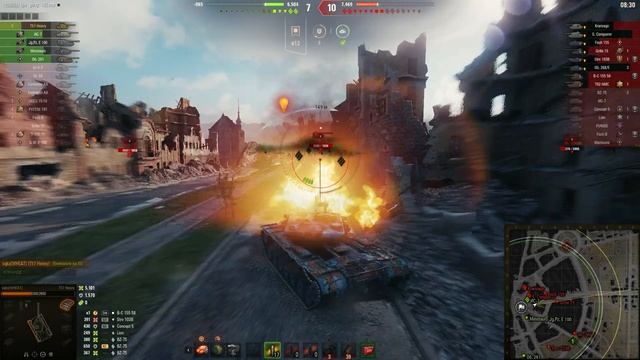 World of Tanks T57 Heavy Tank - Road to victory