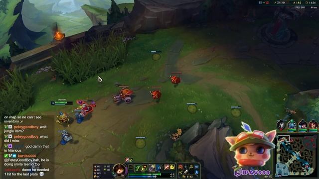 Smite Teemo vs Aatrox v9.12