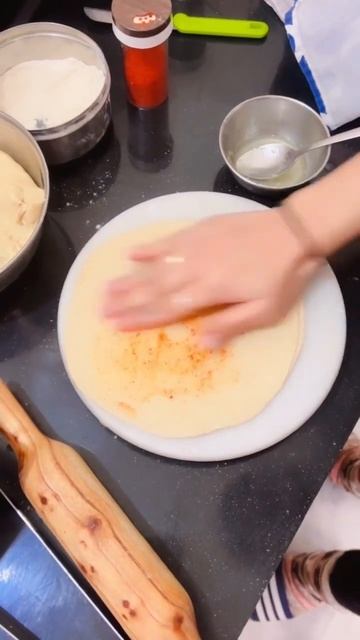 Spicy lachaa parantha🫣 #barbiedoll #komalgugnani #pregnancyannouncement #cooking