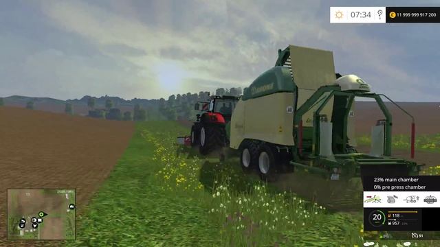 Обзор Модов Fs 15 Contest 2015 №1-Krone Ultima CF 155 XC