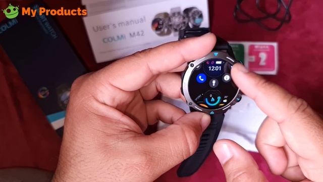 Colmi M42 smartwatch unboxing ساعة ذكية رائعة من عروض علي اكسبرس