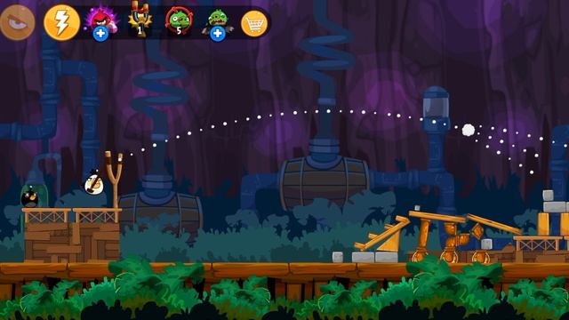 я играю в Angry Birds часть 14