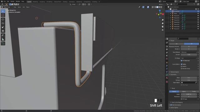 HOW I MADE Diner In Space Part #1 in Blender 2.92 - 3D Modeling Process