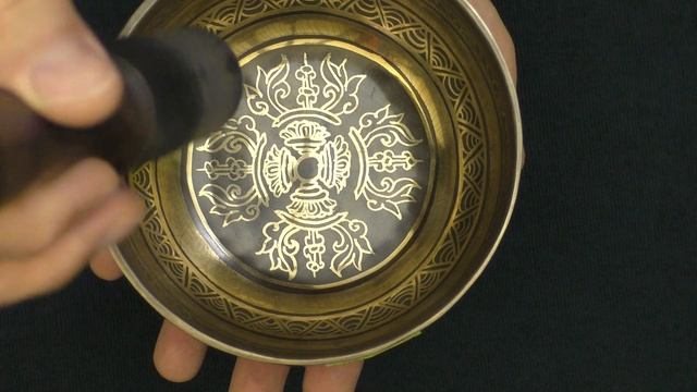 Поющая чаша Премиум 14,8 см Ре 299 Гц