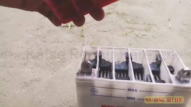 bike ki battery kaise repair kare | Exide battery seal acid battery