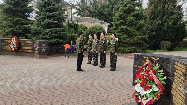 Керчь, Почётный караул,  репетиция.