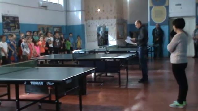 настольный теннис Николаев 04.04.2018, открытие