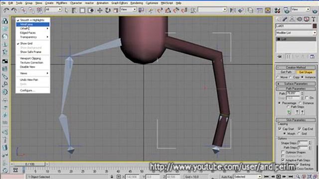 3ds Max Bones Skin Animation [SpideR]
